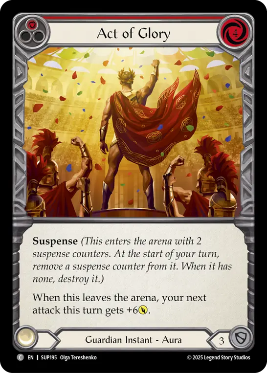Act of Glory (Red)
