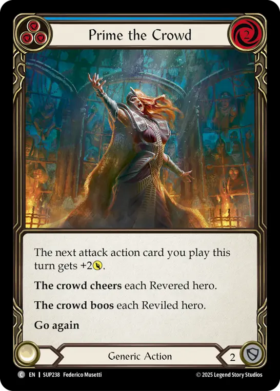 Prime the Crowd (Blue)