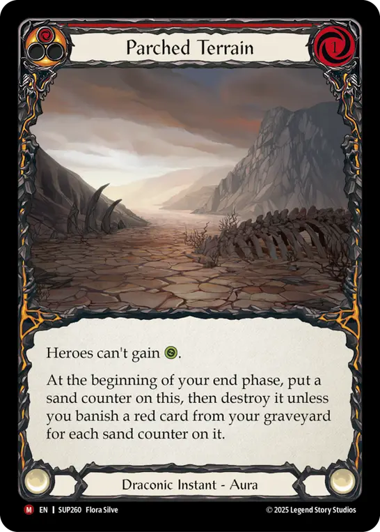 Parched Terrain (Red)