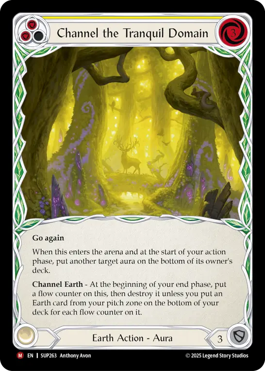 Channel the Tranquil Domain (Yellow)