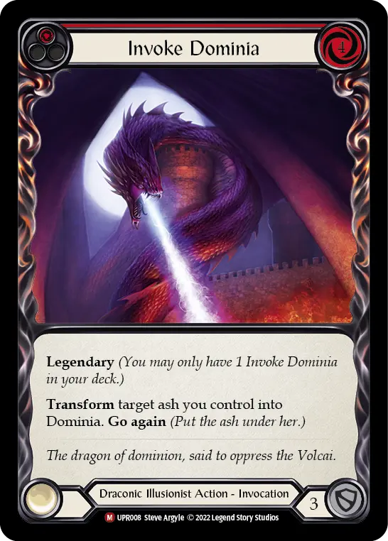 Invoke Dominia (Red) UPR008