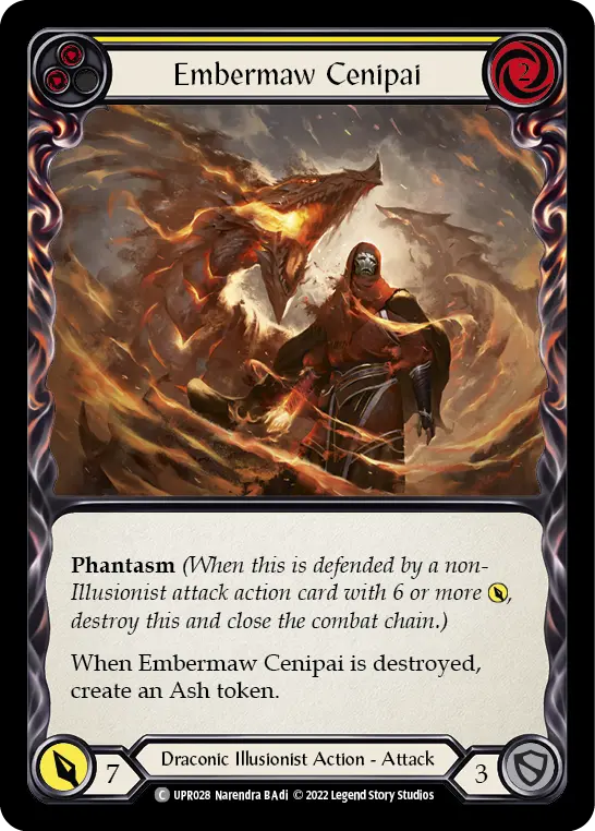 Embermaw Cenipai (Yellow) UPR028