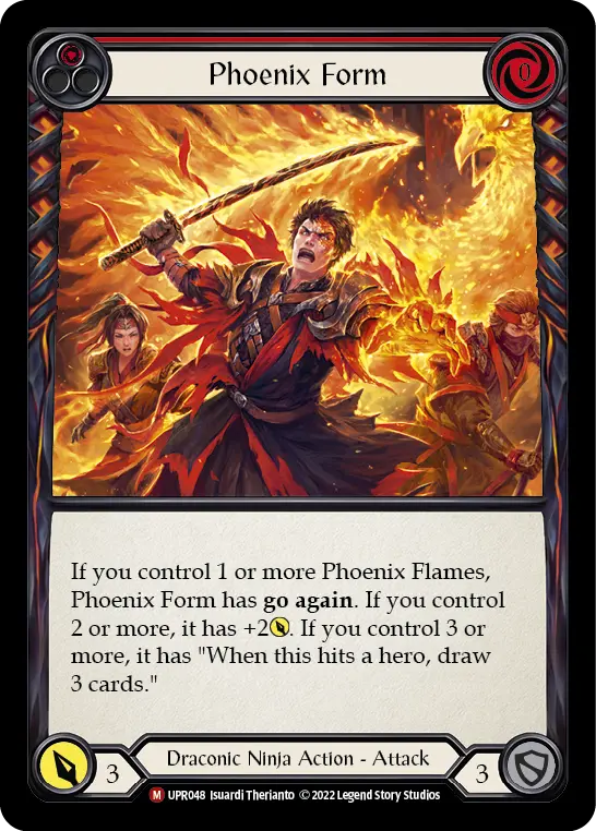Phoenix Form (Red) UPR048