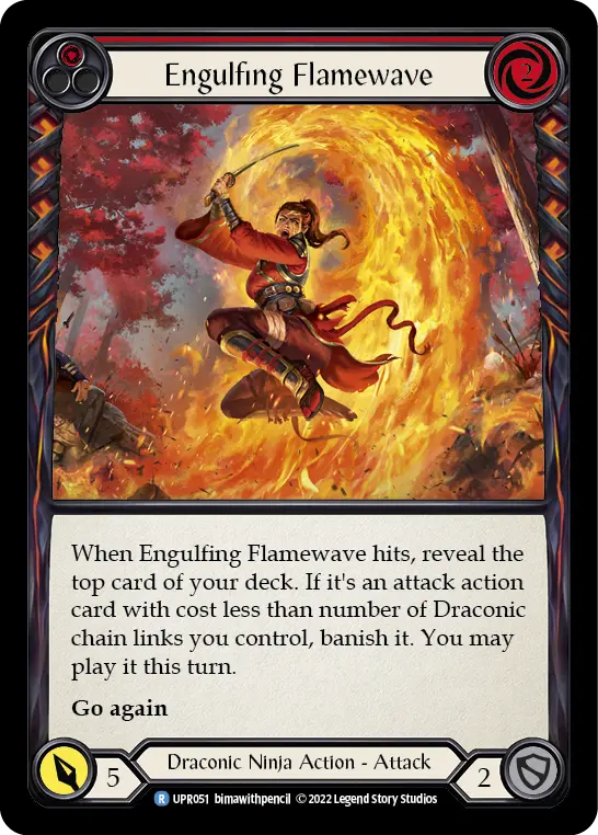 Engulfing Flamewave (Red) UPR051