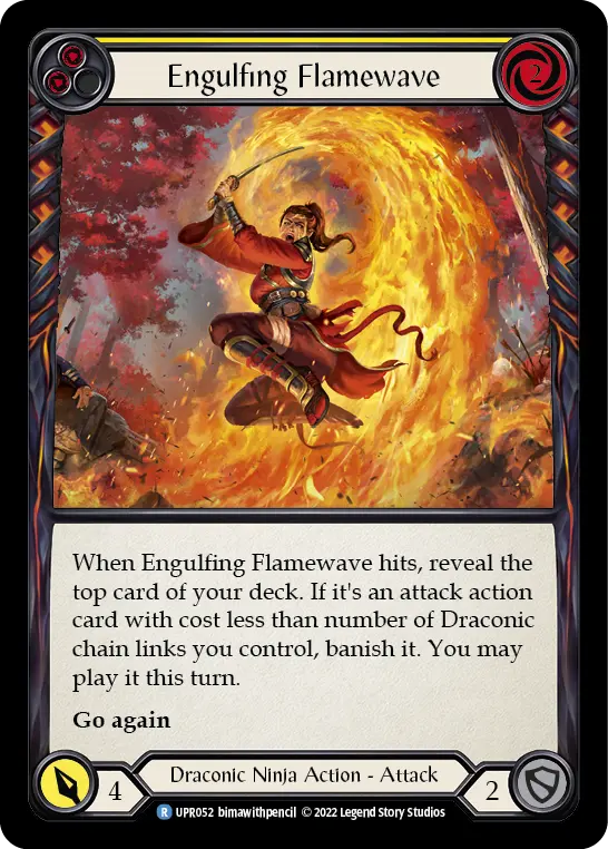 Engulfing Flamewave (Yellow) UPR052