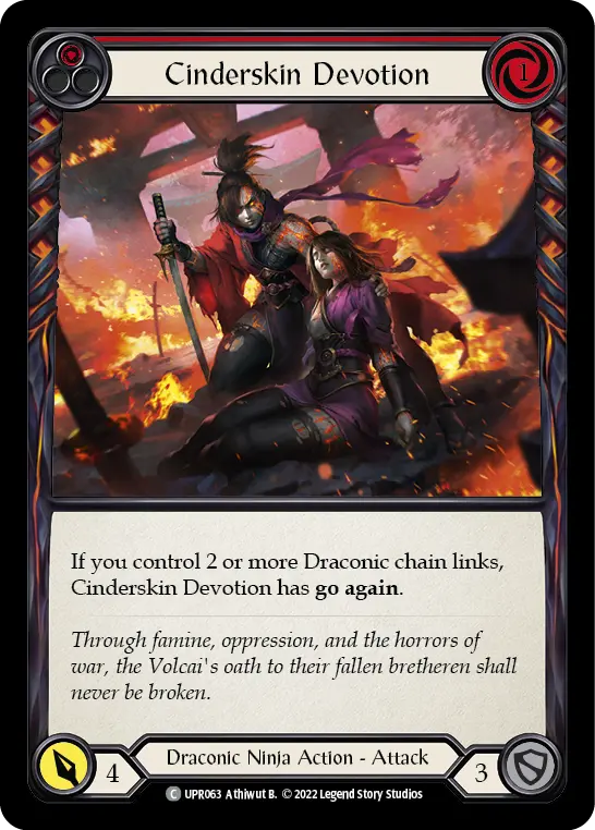 Cinderskin Devotion (Red) UPR063
