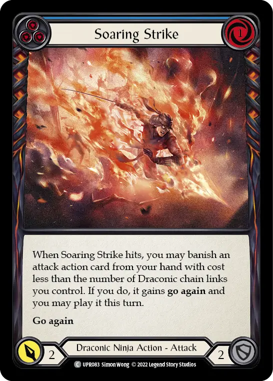 Soaring Strike (Blue) UPR083