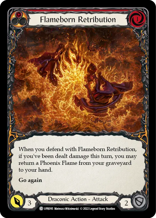 Flameborn Retribution (Red) UPR095