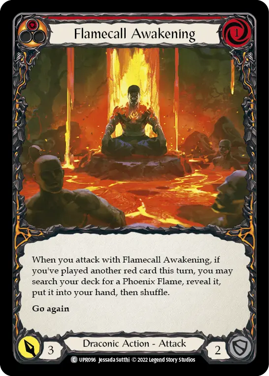 Flamecall Awakening (Red) UPR096