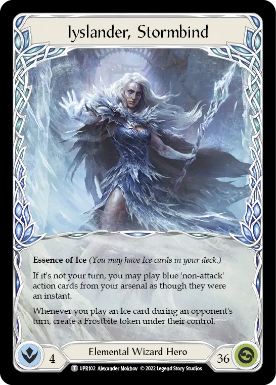 Iyslander, Stormbind UPR102