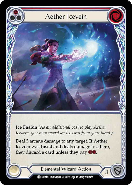 Aether Icevein (Red) UPR113