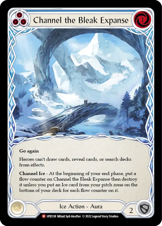 Channel the Bleak Expanse (Blue)