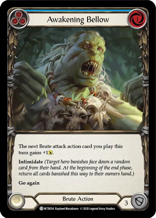Awakening Bellow (Blue)