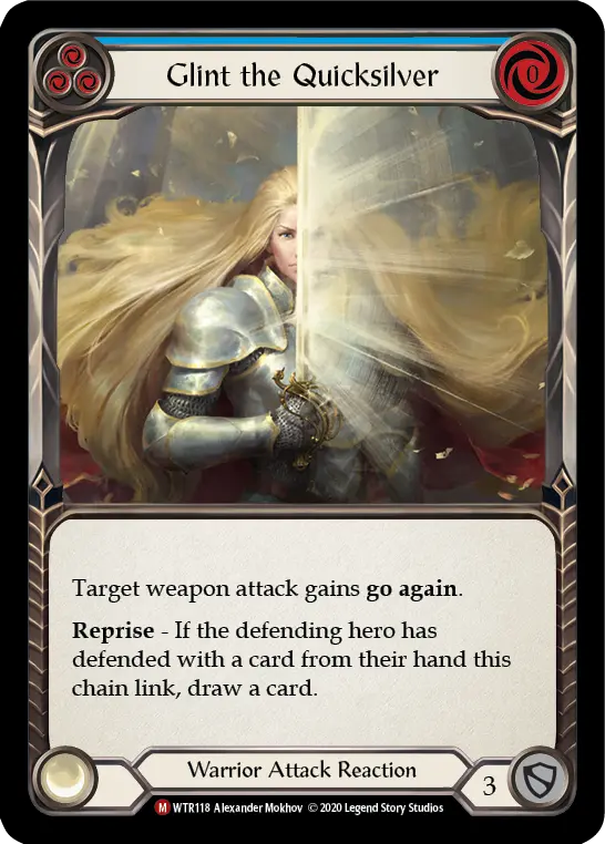 Glint the Quicksilver (Blue)