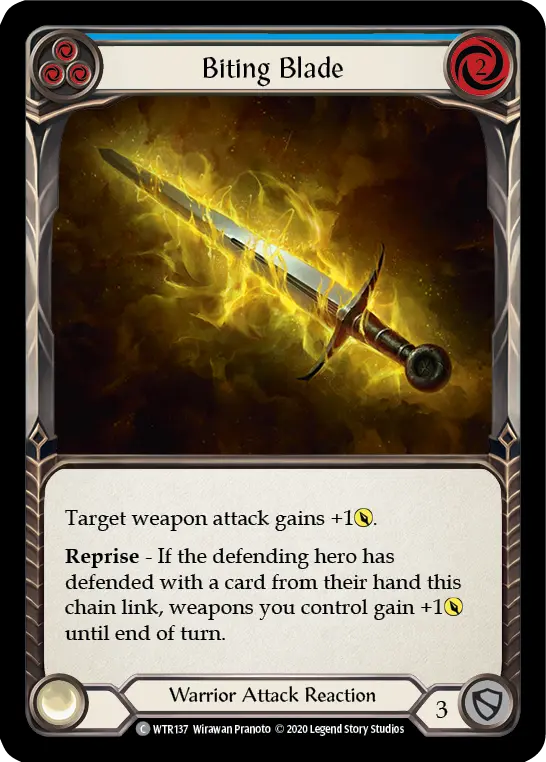Biting Blade (Blue)