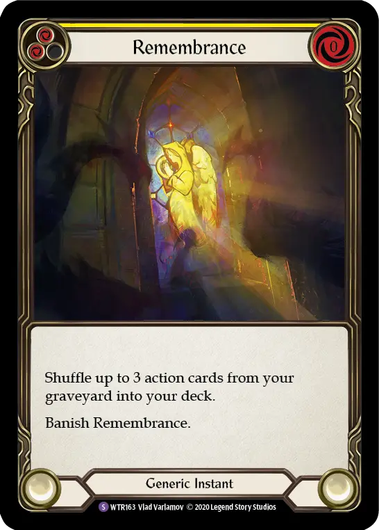 Remembrance (Yellow)