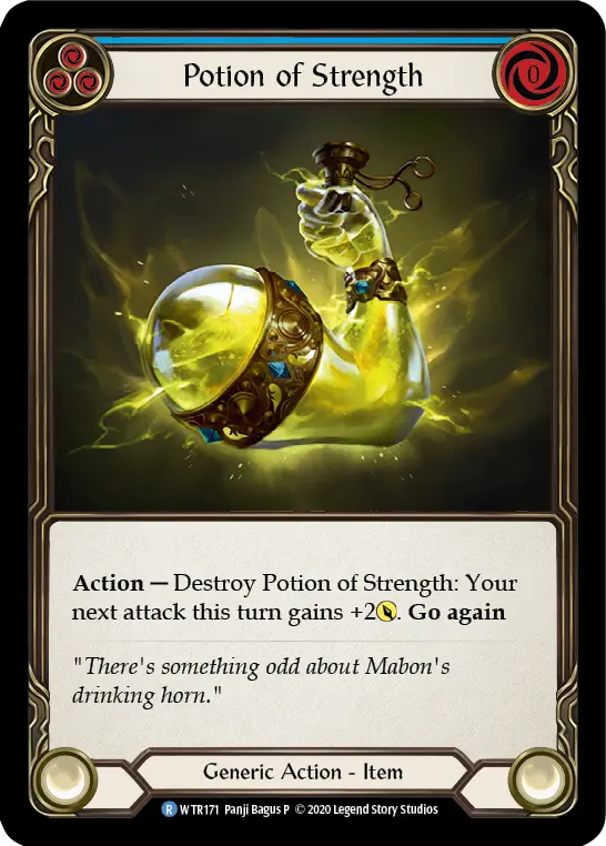 Potion of Strength (Blue)