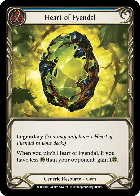 Heart of Fyendal (Blue) WTR000