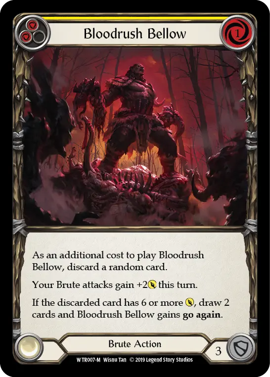 Bloodrush Bellow (Yellow) WTR007
