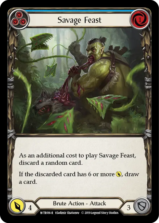 Savage Feast (Blue)