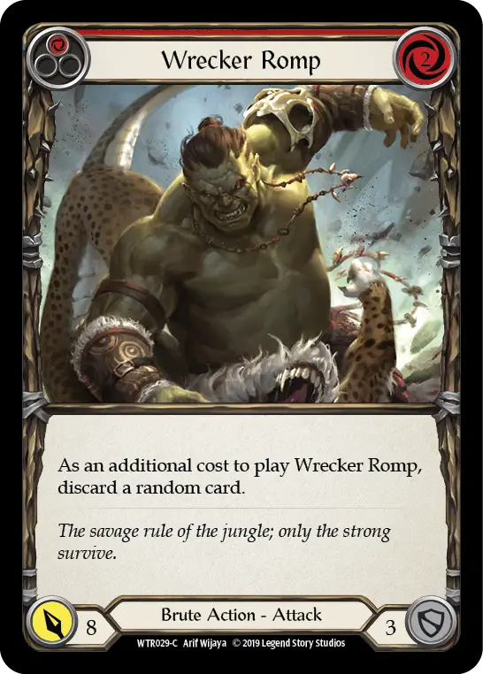 Wrecker Romp (Red) WTR029