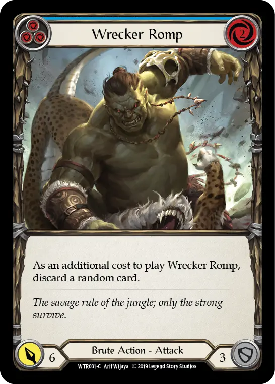 Wrecker Romp (Blue) WTR031