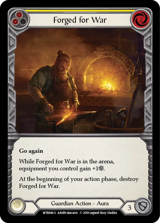 Forged for War (Yellow)