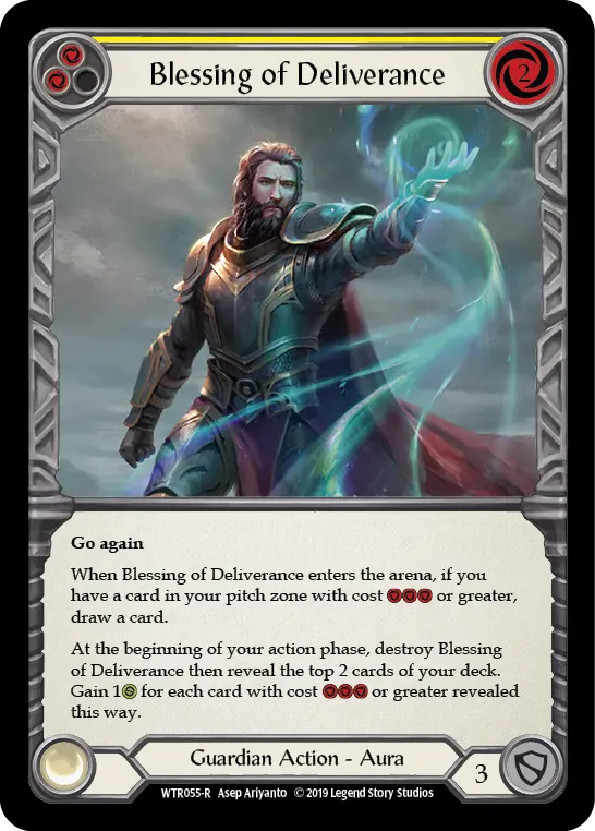 Blessing of Deliverance (Yellow) WTR055