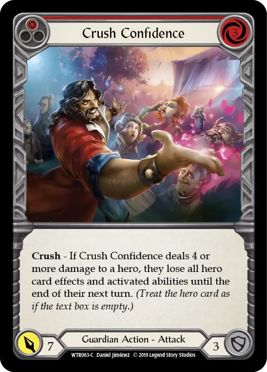 Crush Confidence (Red) WTR063