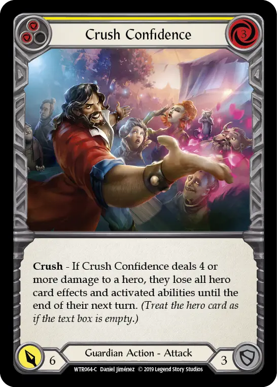 Crush Confidence (Yellow) WTR064