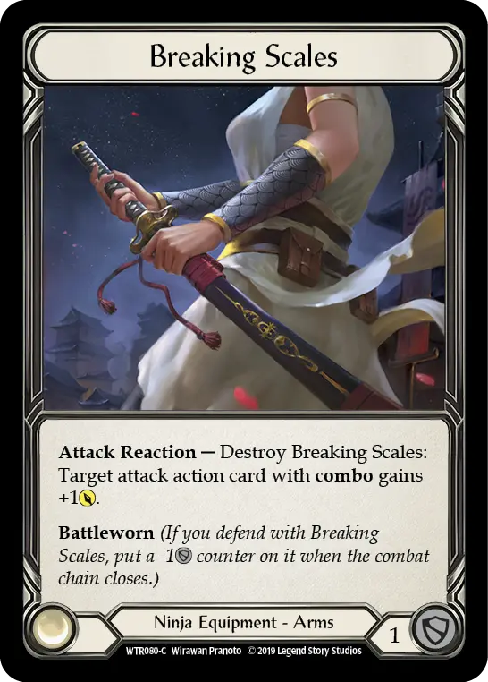 Breaking Scales WTR080, carta de Flesh and Blood de Welcome to Rathe (Alpha)