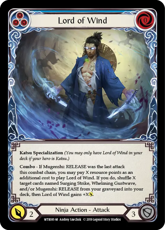 Lord of Wind (Blue)