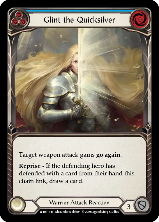 Glint the Quicksilver (Blue)