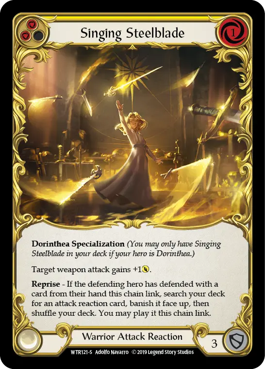 Singing Steelblade (Yellow) WTR121