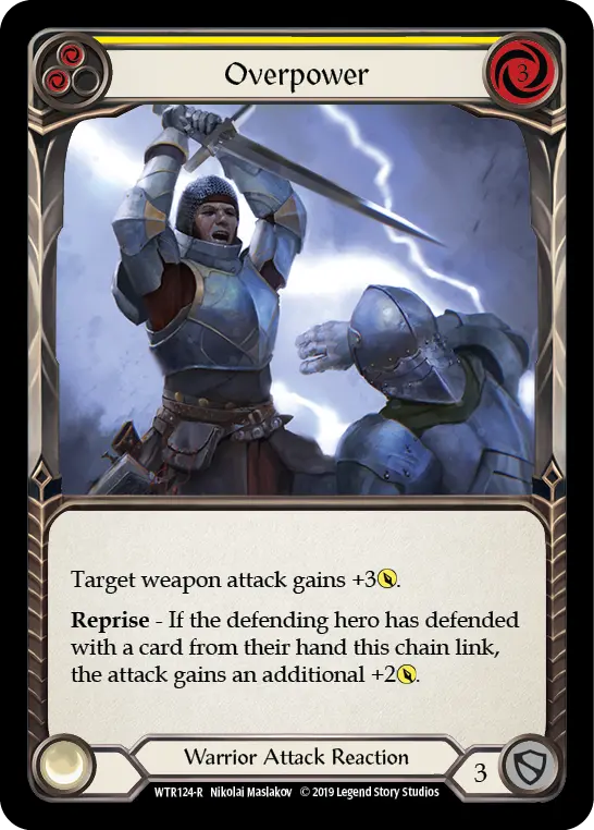 Overpower (Yellow) WTR124