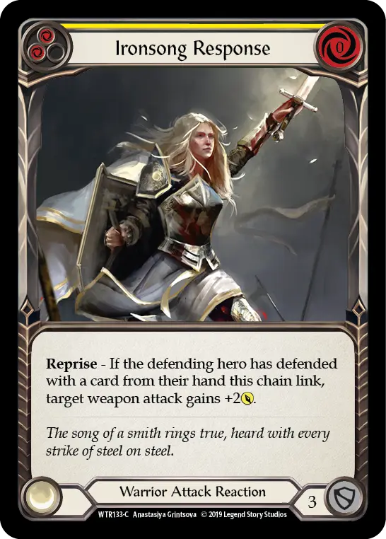 Ironsong Response (Yellow) WTR133