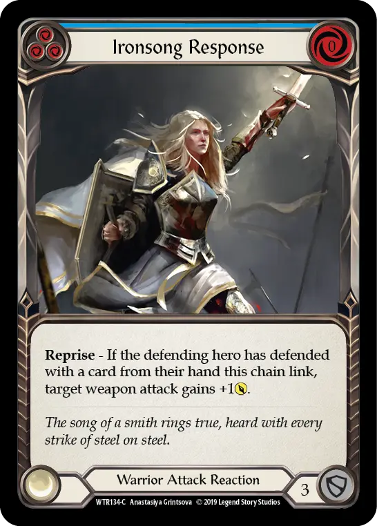 Ironsong Response (Blue) WTR134