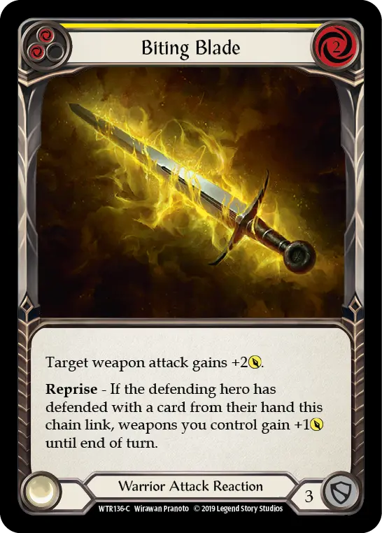 Biting Blade (Yellow) WTR136