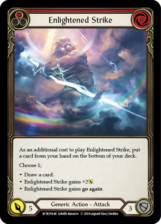 Enlightened Strike (Red)