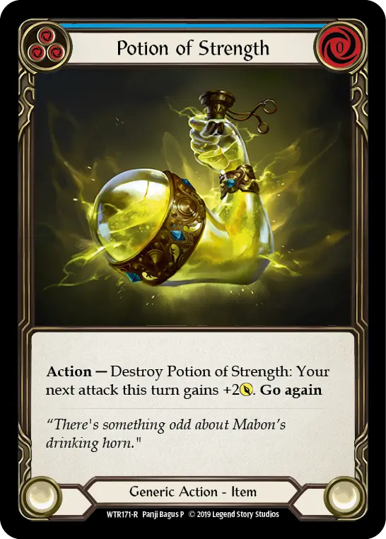 Potion of Strength (Blue) WTR171