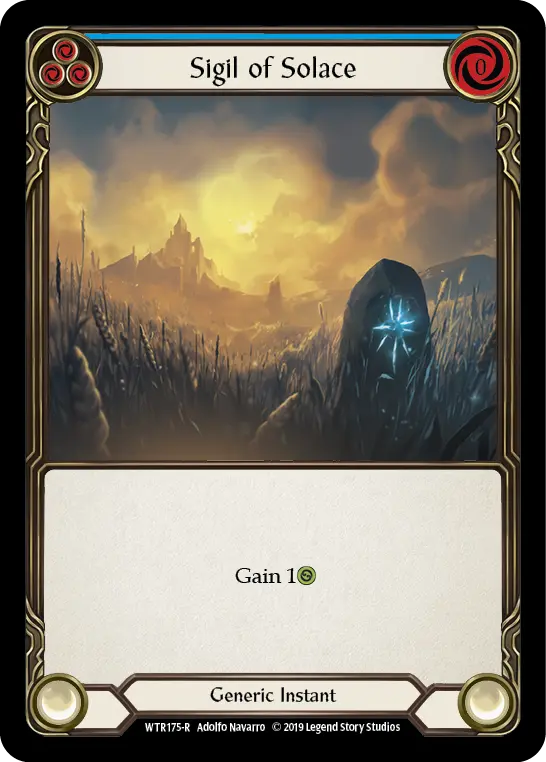 Sigil of Solace (Blue) WTR175