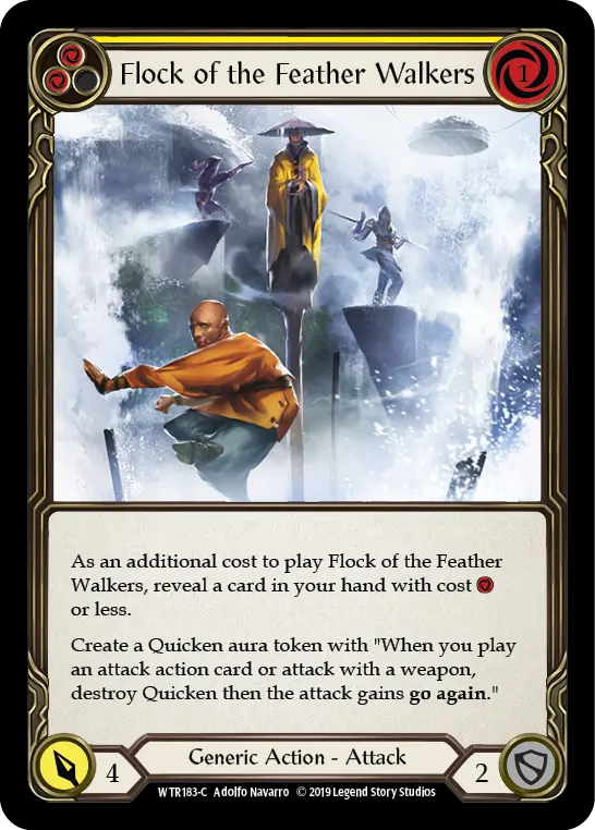 Flock of the Feather Walkers (Yellow) WTR183