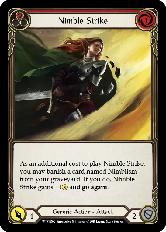Nimble Strike (Red) WTR185