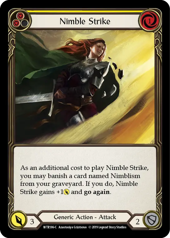 Nimble Strike (Yellow) WTR186