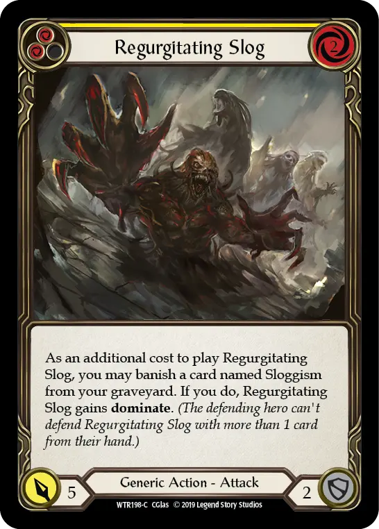 Regurgitating Slog (Yellow) WTR198