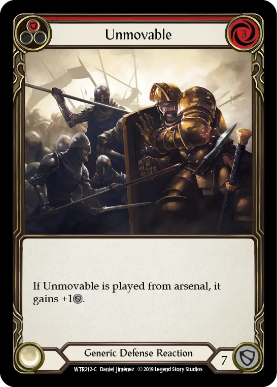 Unmovable (Red) WTR212