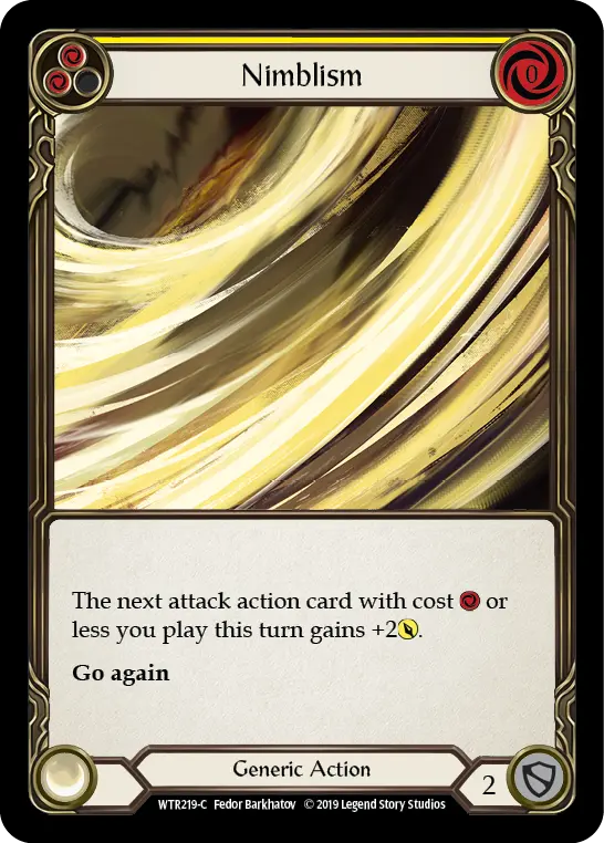 Nimblism (Yellow) WTR219