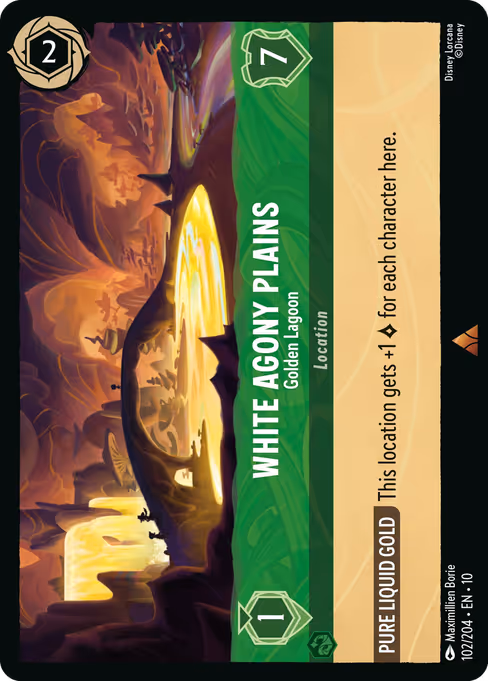 White Agony Plains - Golden Lagoon 102/204
