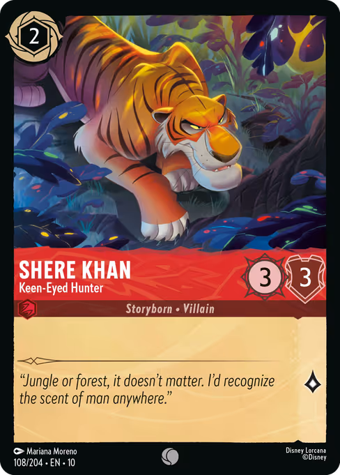 Shere Khan - Keen-Eyed Hunter 108/204