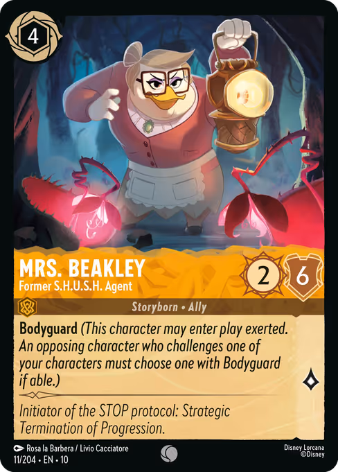 Mrs. Beakley - Former S.H.U.S.H. Agent 11/204
